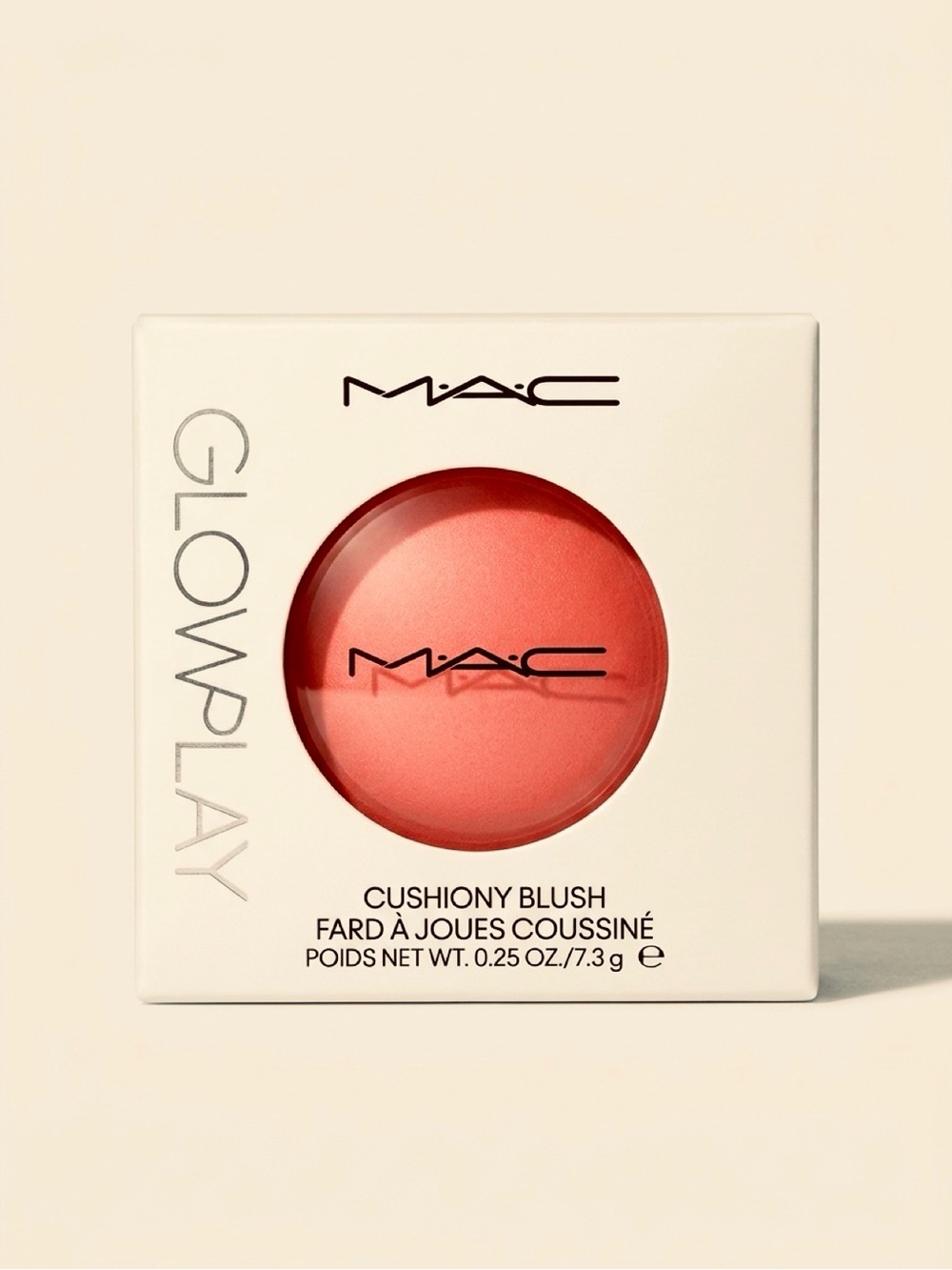 MAC Cosmetics Glowplay Cushiony Blush โ Thatโs Peachy